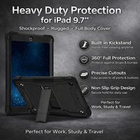 Étui de protection robuste professionnel pour tablette iPad 9.7 (2017/2018) 9.7 pouces, pour iPad 9.7, vente en gros