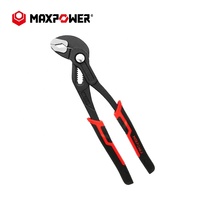 MAXPOWER – pince à Joint coulissant à bouton poussoir à réglage rapide, 7 en 10 pouces, 12 en 16 pouces, pince de pompe à eau