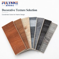 Planches de sol en vinyle SPC durables 5 mm 6 mm, revêtement de sol étanche à clipser avec taille personnalisée et surface décorative résistante à l'usure