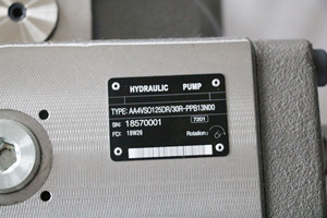 ปั๊มลูกสูบแกนหมุนปรับปริมาตรได้แบบสวอชเพลท รุ่น R902438020 A4VSO 125 DR /30R-FPB13N00 - Product Image 5