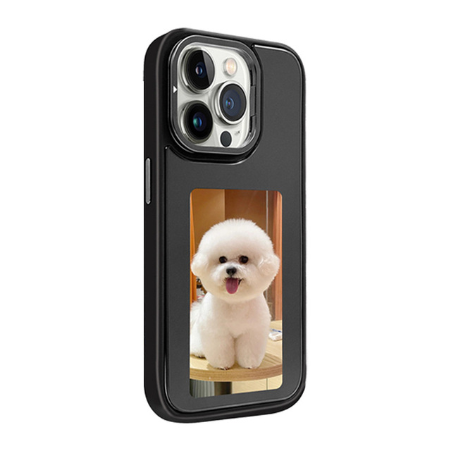 TBFIT New Designer Luxury NFC DIY Smart E Ink Screen Display Mobile Phone Cases Cover for Fundas iphone 13-16 Promax case