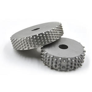 Meule d'angle ronde en bois ponçage sculpture outil rotatif disque abrasif pour meuleuse d'angle 100 125 carbure de tungstène - Product Image 1