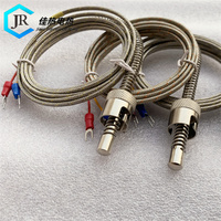 Sonde de température à thermocouple pour canaux chauds, type K avec sonde à ressort type J pour buse de machine de moulage par injection