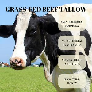 Bálsamo de Sebo de Res 100% de Animales Alimentados con Pasto, con Miel Silvestre, para Piel Sensible, Ingrediente Principal: Aceite de Oliva - Product Image 4