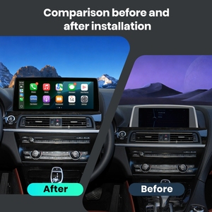Rhythm 12.6 Inch Car Screen Hd Visual Experience Daily Commute Travel for BMW 6 7 Series F06/F12/F13 F01/F02 2013-2015 NBT - Product Image 2
