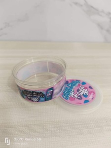 Boîtes de fleurs de thon en plastique transparentes de 100ml avec des boîtes pour animaux de compagnie faciles à ouvrir Lids-3.5g à sécher avec couvercle en plastique - Product Image 3