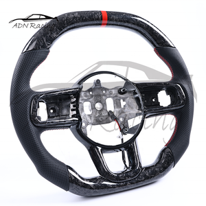 <span class=keywords><strong>Volant</strong></span> en cuir et fibre de carbone forgé brillant personnalisé pour Jeep Wrangler Gladiator Avenger Rubicon Aharra JL JT, compatible avec les modèles 2018-2025 - Product Image 1