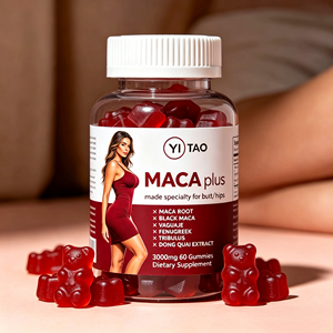 Marca Privada/OEM ODM Gomitas de Maca Plus 3000mg 60 Unidades Suplemento Dietético para Adultos Fórmula Herbal Natural MOQ Bajo 50 Piezas - Product Image 4