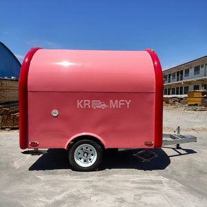 Mini camionnette, chariots à café rapides, chariots à glaces, petite remorque alimentaire avec cuisine complète - Product Image 4