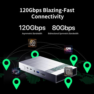 Dual-ended 13 in 1 USB-<b>C</b> Docking Station Adapter Type-<b>c</b> USB3.2 SD/TF Card 140W Charging 3.5mm Audio USB <b>Hub</b> - Product Image 3