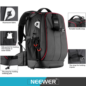 <span class=keywords><strong>Neewer</strong></span> Pro étui pour appareil photo étanche antichoc réglable rembourré sac à dos pour appareil photo avec serrure à combinaison antivol pour DSLR DJI - Product Image 5