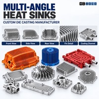 Fabricant de pièces moulées sur mesure pour dissipateurs thermiques avec inspection et assemblage secondaire