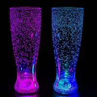 Gobelets à vin en plastique sans BPA de 16 oz, jetables, transparents comme du cristal, pour boissons froides, pour les fêtes
