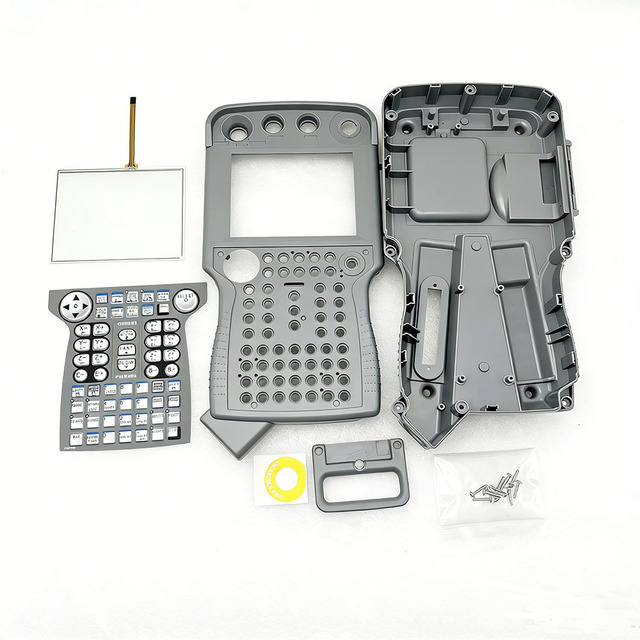 1Set new F YASKAWA DX200 JZRCR-YPP21-1 robot Teach Pendant housing shell kit(front+back case)+YKS-700E keypad+touch screen panel
