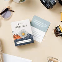 Jeu de cartes éducatives pour enfants avec emballage personnalisé en papier pour usage familial et fêtes
