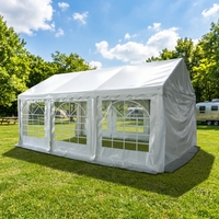Tente de réception dôme abri de fête, vente en gros d'usine, haute qualité, 20x20 pieds, auvent extérieur pour événements, à vendre