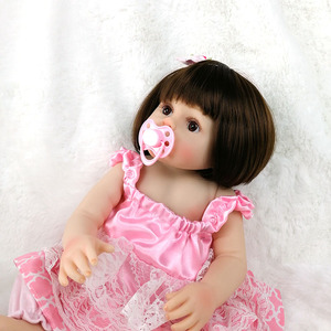 Muñeca Bebé <span class=keywords><strong>Reborn</strong></span> de Silicona Realista de 18 Pulgadas, Muñeca Bebé <span class=keywords><strong>Reborn</strong></span>, Muñeca Bebé Realista - Product Image 4