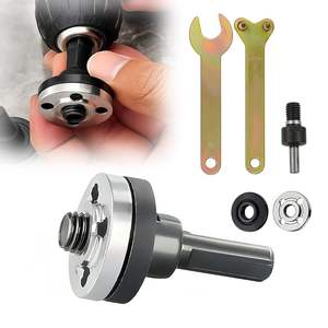 Universal Drill Adapter Stainless Steel Bearing Converter Head For Angle Grinder Accessory <b>Set</b> - Product Image 1