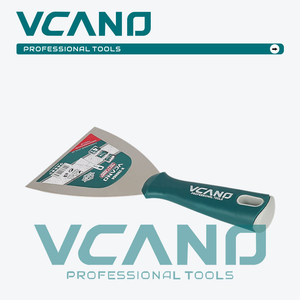 VCANO Spatole per Stucco di Produzione Nazionale a Prezzo di Fabbrica, Set di Spatole per Lucidatura, Manico in Plastica, Raschietto per Vernice - Product Image 6