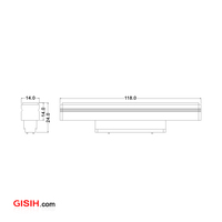 Spot LED magnétique 6W anti-éblouissement pour vitrine de musée, éclairage sans scintillement pour présentoir à bijoux