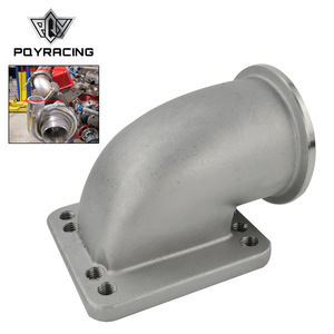 Conector de Codo de 90 Grados para Turbocompresor Poyracing, para Turbocompresores T3 y T4 - Product Image 1