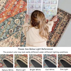 <span class=keywords><strong>Tapis</strong></span> de couloir lavable de cuisine vintage <span class=keywords><strong>Tapis</strong></span> <span class=keywords><strong>d</strong></span>'entrée long pour chambre à coucher et couloir - Product Image 6