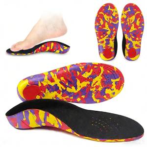 Sol Dalam Sepatu Penyangga Lengkung Kaki Ortopedi EVA Memory Foam Peredam Guncangan untuk Plantar Fasciitis, Kaki Rata, dan Pereda Nyeri - Product Image 1