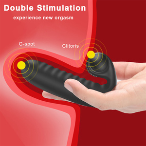 Silikon bullet mini parmak kol vibratör kadınlar için klitoral stimülasyon g-spot masaj mastürbasyon seks ürünü - Product Image 4