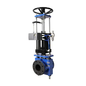 Pneumatic Pinch Valve With Hand Wheel All-pass Runoff Valve Mining Valve