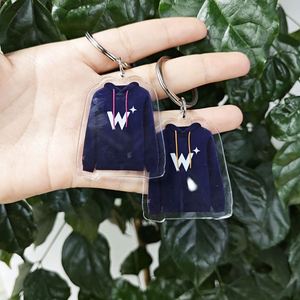 Llaveros de acrílico personalizados con LOGO impreso, muestra gratis, llavero de plástico transparente de dibujos animados/anime, crea tu propio llavero de resina epoxi transparente - Product Image 3