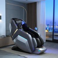 Vente en gros du meilleur fauteuil de massage multifonctionnel de marques SL Track Shiats fauteuil de massage confortable intelligent 3D zéro gravité pour tout le corps USA UK
