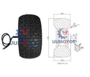Nieuwe Lage Snelheid Grote Koppel 100N. M Fat Tire 13 Inch Geared Hub <span class=keywords><strong>Motor</strong></span> - Product Image 6