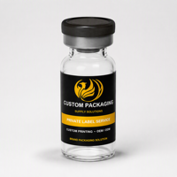 Étiquette à gratter pour petite bouteille avec service d'impression CMJN pour flacons compte-gouttes pour le marquage de la chaîne d'approvisionnement