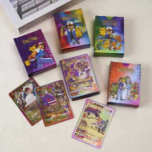 Boîte Booster de Cartes Pokémon en Feuille d'Or Version Anglaise Collection de Cartes à Collectionner Holo <span class=keywords><strong>Rare</strong></span> <span class=keywords><strong>GX</strong></span> VMAX pour Cartes de Collectionneur - Product Image 2