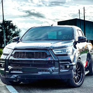 Kit de Carrocería para Toyota Hilux ROCCO 2021-2025, Parrilla Delantera, Rejillas Decorativas, Tiras Decorativas, Parrilla Delantera Exterior - Product Image 4