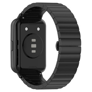 Correa <span class=keywords><strong>de</strong></span> Metal <span class=keywords><strong>de</strong></span> Acero Inoxidable para Reloj Huawei Watch Fit 3, Pulseras y Correas para Huawei Watch Fit 4 3 2 1 - Product Image 6