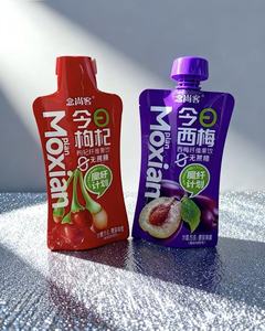 Sacs à bec verseur imprimés sur mesure de haute qualité, scellés à chaud, en PE, anti-odeur, de qualité alimentaire, pour aliments pour bébés, jus liquides, faible MOQ - Product Image 6