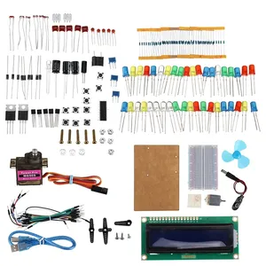 PENPOS Compatible Starter Kit Electronics Kits With Plastic Box Robotics Starter Kit For School Kids