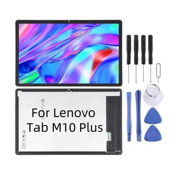 For Lenovo Tab M10 Plus 3rd Gen TB-128FU TB125FU TB128FU TB128XU TB128 TB125 LCD Screen With Digitizer Full Assembly
