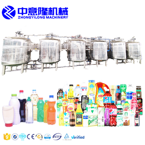 Meilleur prix sur le marché Votre meilleur partenaire Traitement des boissons gazeuses Réservoir de mélange Système de prétraitement Machine de fabrication de soda - Product Image 4