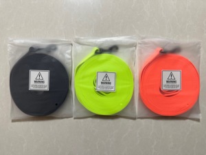 लक्जरी pvc लिपटे वाटरप्रूफ कुत्ते चिपकने वाला टेप वाटरप्रूफ पालतू पैदल चलने वाला कॉलर रस्सी कुत्ते लीड - Product Image 6