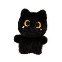 Peluche chaton mignon et tendance, rembourrée en coton PP, jouet doux pour filles et enfants, compagnon de bureau, cadeau idéal