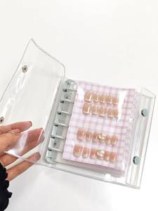 Nuovo Stile Coreano: Raccoglitore A7 Trasparente in PVC Morbido, Porta Foto e Carte Multicolore, Raccoglitore A7 a 3 Anelli con Tasca Interna - Product Image 5