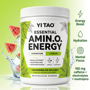 OEM Amino Energy <b>Powder</b> Watermelon Flavor 270g,Boost Energy Focus Hydration <b>Electrolyte</b> Sports Dietary Supplement - Product Image 2