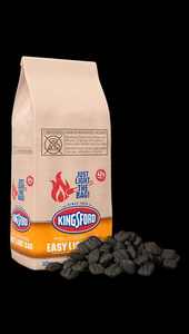 14.6 LBS 컬러 인쇄 투명 대형 베어링 용량 원래 숯 연탄 메스 케이 바베큐 숯 가방 - Product Image 5