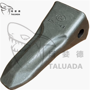 TALUADA di alta qualità parti escavatore Komatsu PC300 piatto secchio dente affilato secchio 207-70-14151 piatto benna denti 2077014151 - Product Image 1