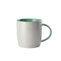 Design créatif Perle Vitrée Tasse À Café À L'intérieur Tasse en Céramique Émaillée de Couleur