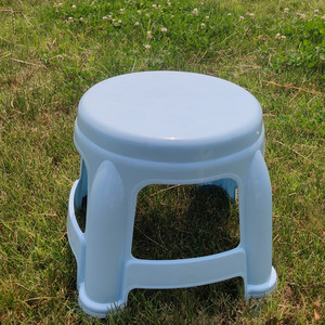 Children's Plastic <b>Stool</b> Round Durable For Kids Outdoor Use Mixed Color - Product Image 4