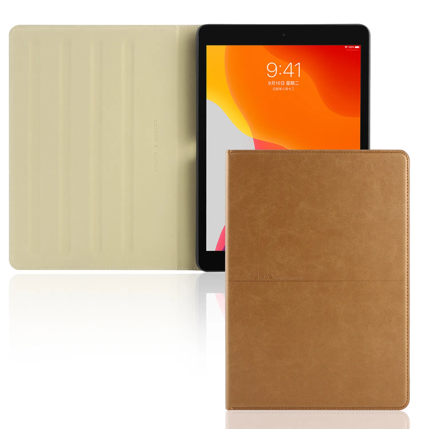 Factory supports customization tablet case with soft tpu cover and pencil holder magnetic tablet keyboard case