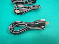 Cable de Datos USB 2.0 Negro S8 de Carga Rápida para Computadora, Cámara, iOS y Android con Transferencia de Datos de Super Velocidad